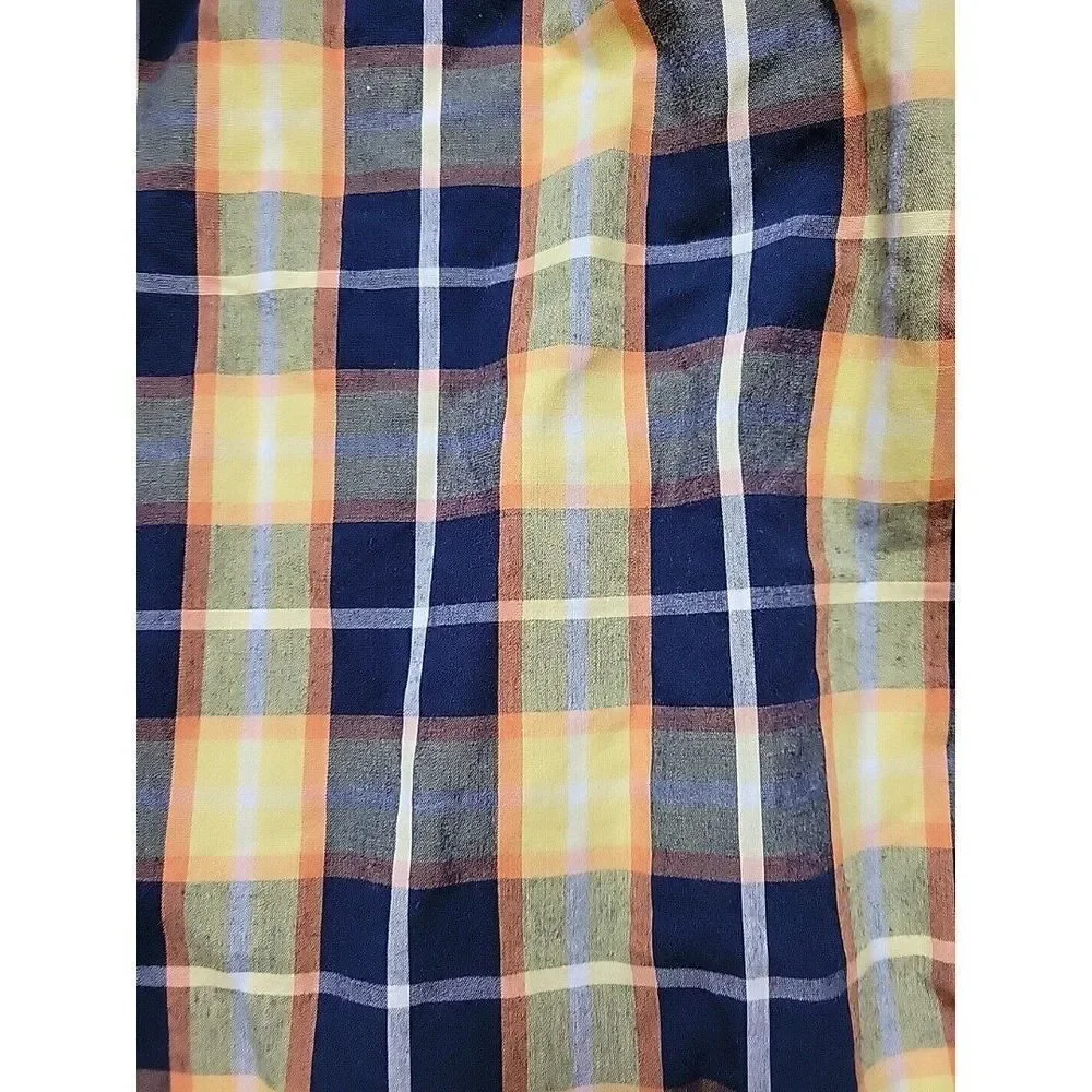 Levis‎ Mens Shirt XL Plaid Long Sleeve Button Up Yellow Levi's Egypt